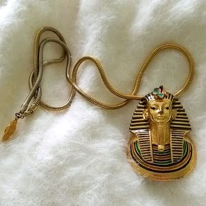 Eisenberg Egyptian Revival King Tut Necklace